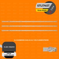 Awox, Telefox Jl D43081330349AsM, 7.03.F.43N93Jtb01R Tv Led Bar