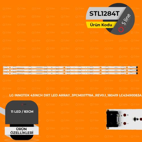 Kit Strisce LED 1/3TV Per TV 43" – 5 LED 423mm Per LG 43LM6300, 43LM6300PUB, HC430DU - 4