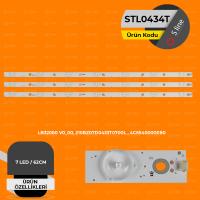 Philips Lb32080 , V0_00 , 210Bz07D0433T0700L , 4C6540000Eb0 Tv Led Bar