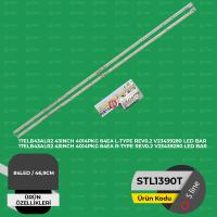17Elb43Alr2 43Inch 4014Pkg 84Ea LType Rev0.2 V23439280 Led Bar , Ves430Qnul2DU01, Vestel 43Ud9300 43Ud9350 43Ud9360