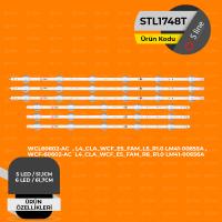 Arçelik, Beko Wcl60602Ac, L4_Cla_Wcf_E5_Fam_L5_R1.0 Lm4100655A, Wcf60602Ac, L4_Cla_Wcf_E5_Fam_R6_R1.0 Lm4100656A Tv Led Bar