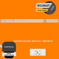 Dled43HD 3X8 1002, M204/A3/J, 3B8CX81412