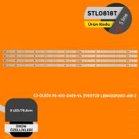 GjDledii P5400D409V7 , GjDledii P5 Evertop Lbm400P0901Aw2 , 400D409V4 Tv Led Bar