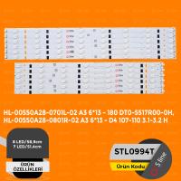 HL-00550A28-0701L-02 A3 6*13 - 180 DT0-5517R00-0H,HL-00550A28-0801R-02 A3 6*13 - D4 107-110 3.1-3.2 H