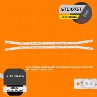 JsDJp3220061Ec (60416),E32F2000 Mcpcb,584.51*17.5*1.0T,Ww0020139090 Tv Led Bar