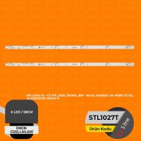 Kamasonic, Sunny, Dreamstar MsL1343 V2 Cy 2*6_3030_300Ma_36V KsAl E465853 A4 M208 Td 0X, Jl.d32061330081AsM Tv Led Bar