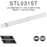 Lg Innotek 43'' V16.5 Art3 2744 Rev0.116916L2744A  Tv Led Bar