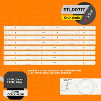 Nordmende IcBHwt39D060R 180W00390000H, IcBHwt39D060L 180W00390000H Tv Led Bar