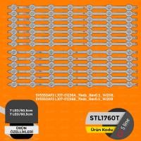 Svs550Af3 Lj0701236A_7Leds_Rev0.5_141208, Lti550Hn11, Svs550Af3 Lj0701256B_7Leds_Rev0.5_141208 Tv Led Bar