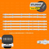 Vestel Nexon Regal Seg Vnb Reduced B C Type Rev0.2 + A Type Rev0.1 Tv Led Bar